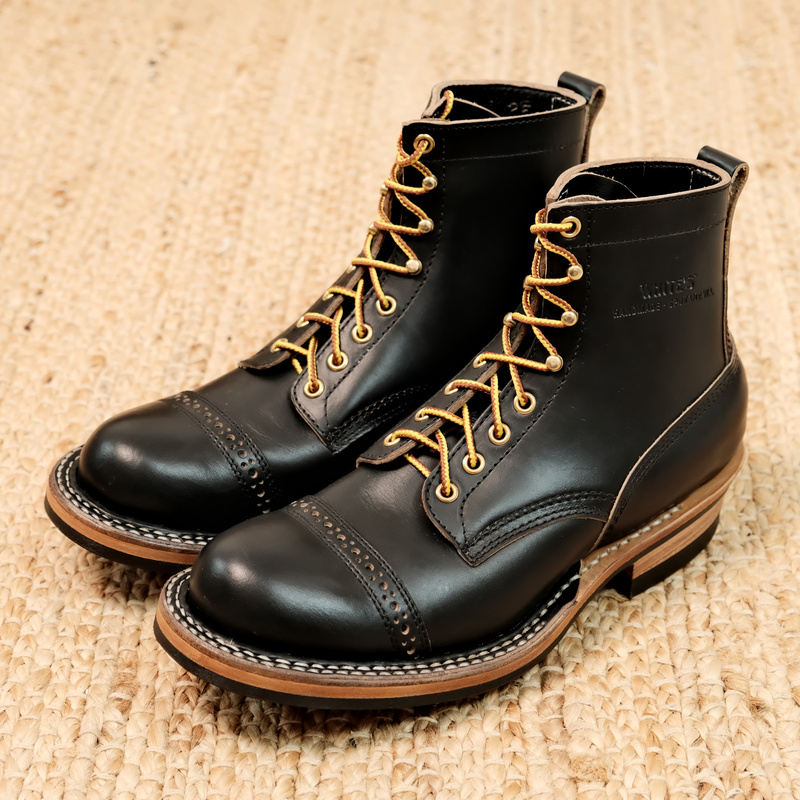 Restock! Whites Boots Sj461 55 Hallwin Black Tea Core Leather Work Boots, Supports Authentication