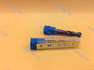 YW 55 degree monolithic carbide tungsten steel coated drill bit Phi 4 2*40*75