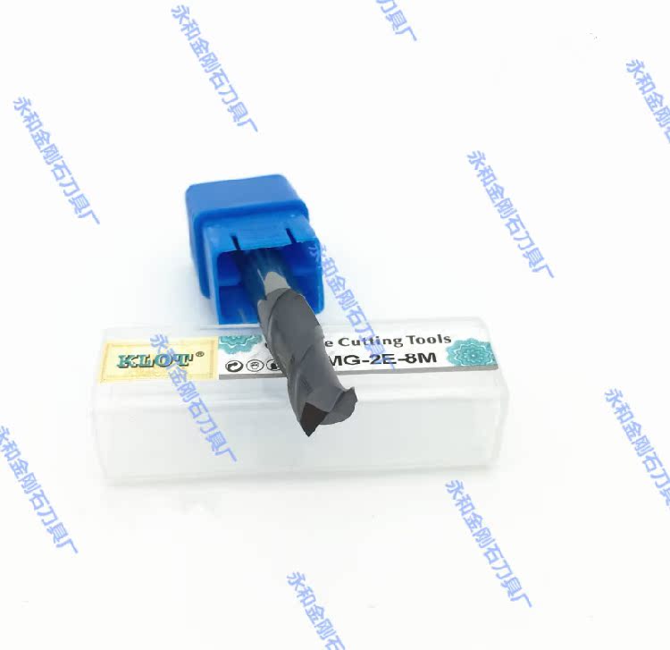 Japan 50-degree KLOT overall alloy tungsten steel coating three-edged end mill 4 6 8 10 12 16 20mm