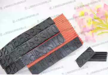 Dekai DK500 520 carton rolling machine original rubber character without complete replacement single row three row optional