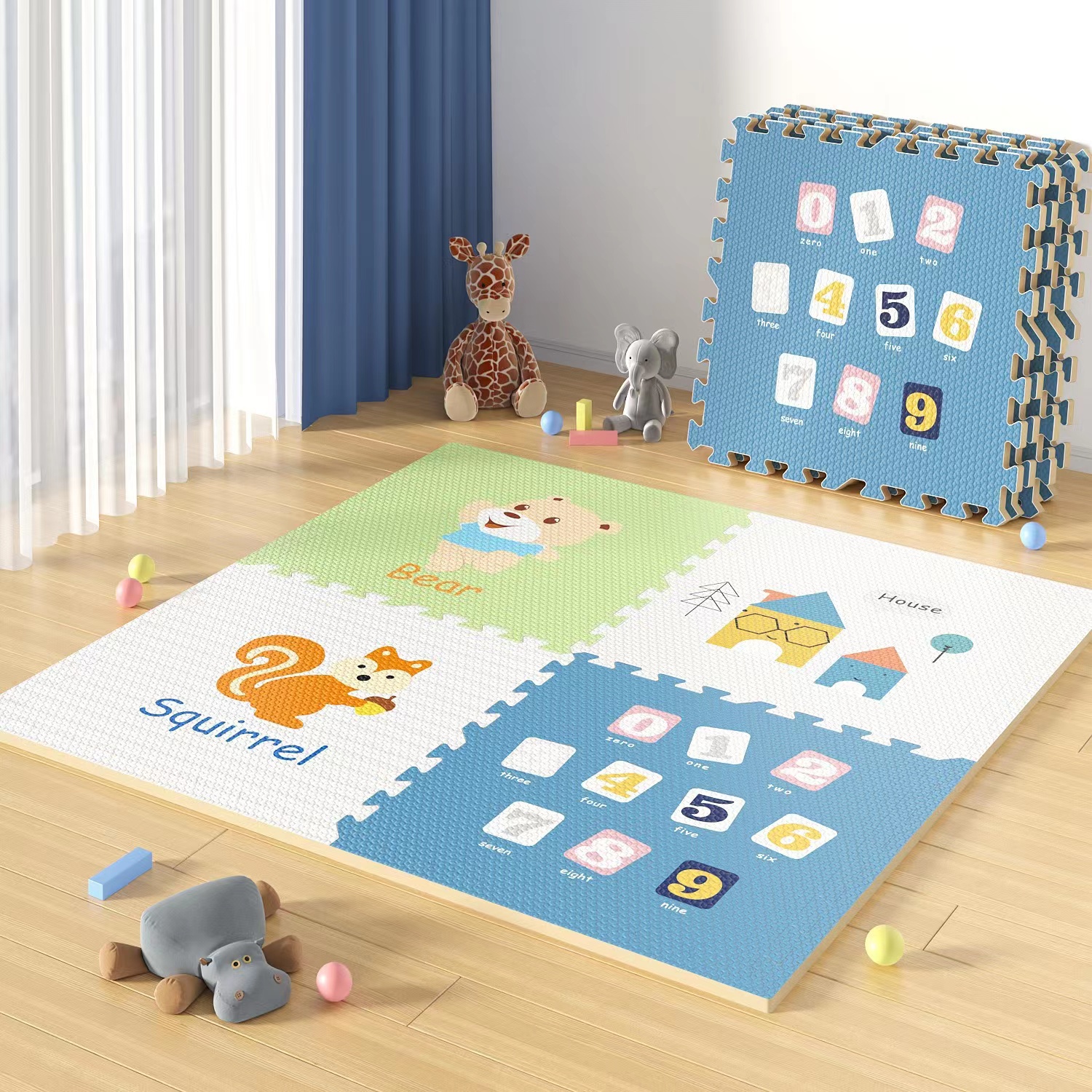 eva baby crawl cushion children puzzle foam ground mat 60x60 splicing laying floor mat large number thickened home