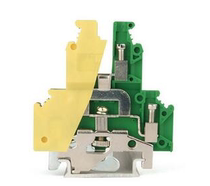 LEIPOLE Rip Electrical UKK5-PE Double Layer Ground Terminal Tie Connector JUKK5-PE