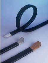 Laminated sheet insulation red copper platoon flexible soft mother row flame retardant insulation black 15 5 * 0 8 * 2 layers (2000MM)