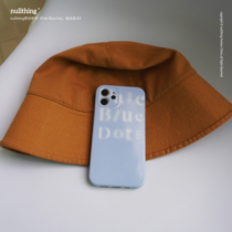 nullthing original PBD dim blue dot all-pack soft shell in mobile phone case small apple 12