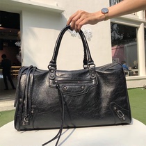 Net red business travel portable travel bag female short-distance boarding portable shoulder black large capacity luggage bag male tide