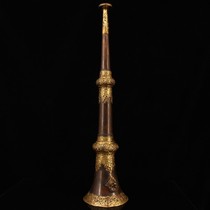 Tibetan old pure copper copper handmade Tibetan speaker Tibetan number stretchable speaker