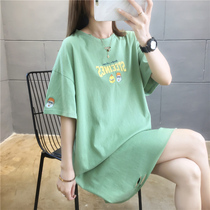 2021 new maternity dress spring and summer new embroidery long-sleeved T-shirt womens top dress fashion item