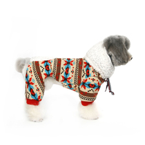 Andean style cotton wool pants pet clothes Teddy dog cat clothes warm winter