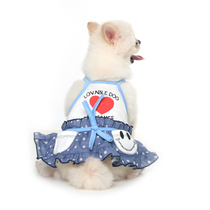 Doug Cute loli skirt dog Bomei Tedi puppies dog cat pet dress skirt