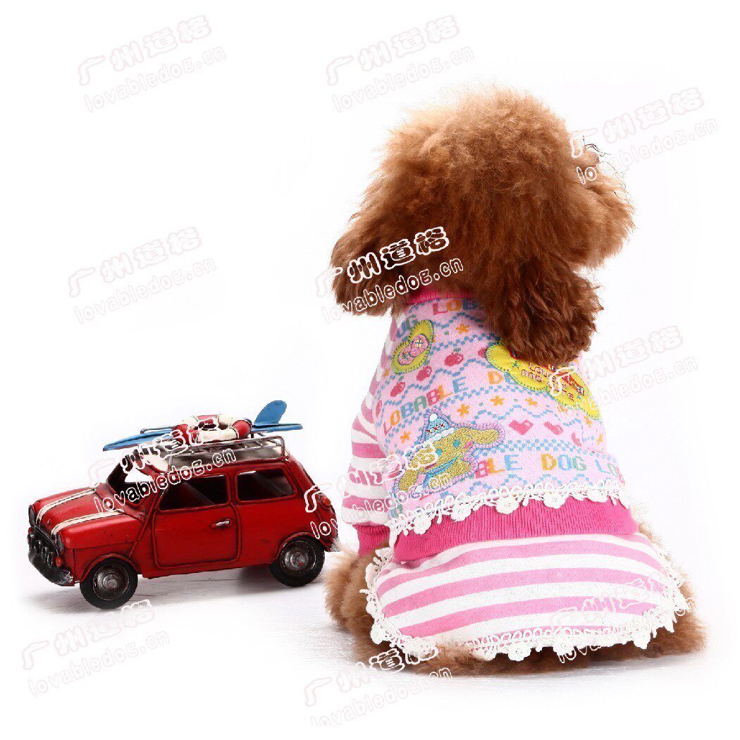 Doug pocket elf teddy dog ​​autumn and winter dog clothes winter warm clothes