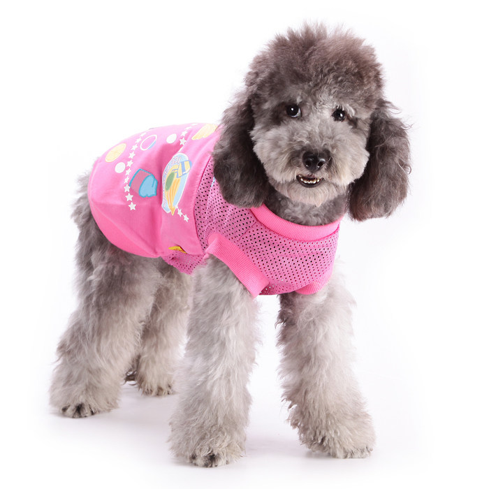 Doug ice cream T - shirt pet spring and summer dress snarbery clothes summer