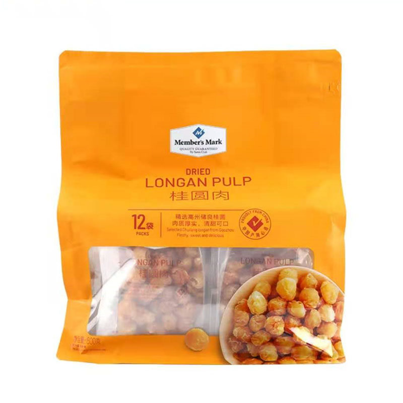 New Packaging Sam Gui Round Meat Members Mark Gui Round Meat 600g (50g * 12 bag) Longeyed meat dry