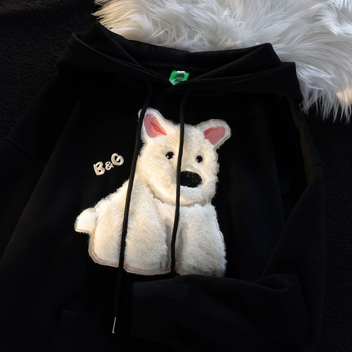 Jwneed Monroe Scotland Puppy Пара свитеров Swaters Женские осени и зимние доппульки, ставя ленивую ветровую куртку