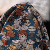 Мультяшная флисовая зимняя брендовая трендовая парная одежда подходит для мужчин и женщин для отдыха для влюбленных, с вышивкой