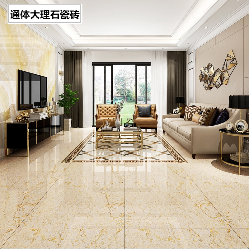 Whole body negative ion tile 800x800 floor tile living room bedroom diamond marble floor tile background wall tile