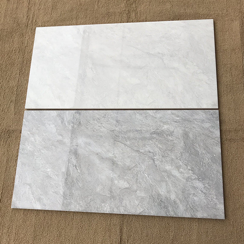 300 600MM gray kitchen and bathroom wall tiles and floor tiles Postmodern Jane European interior wall tiles balcony microcrystalline impermeable tiles