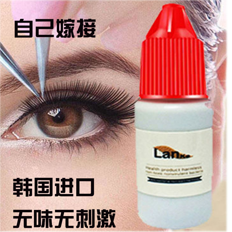自己嫁接假睫毛胶水睁眼嫁接防过敏超粘黑色持久无刺激韩国正品
