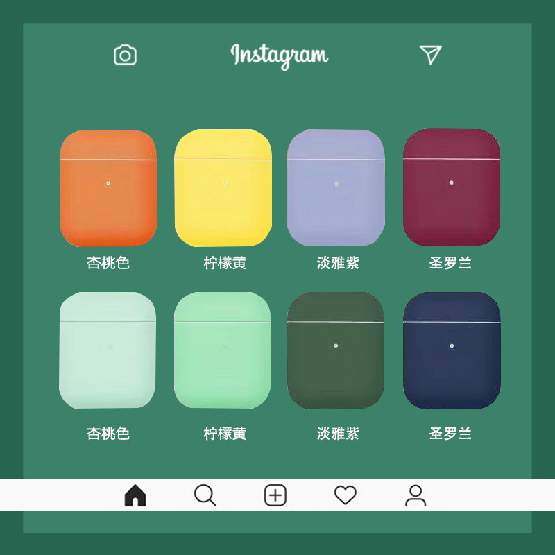 Liquid silicone airpods3 protective case airpodspro protective case soft shell cute ultra-thin transparent airpods2 shell box airpods3 set apple wireless blue