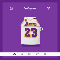 No. 23 James Jersey airpods protective cover airpodspro third generation Shell Wireless Bluetooth earphone cover airpods2 generation two cute creative silicone soft ipods