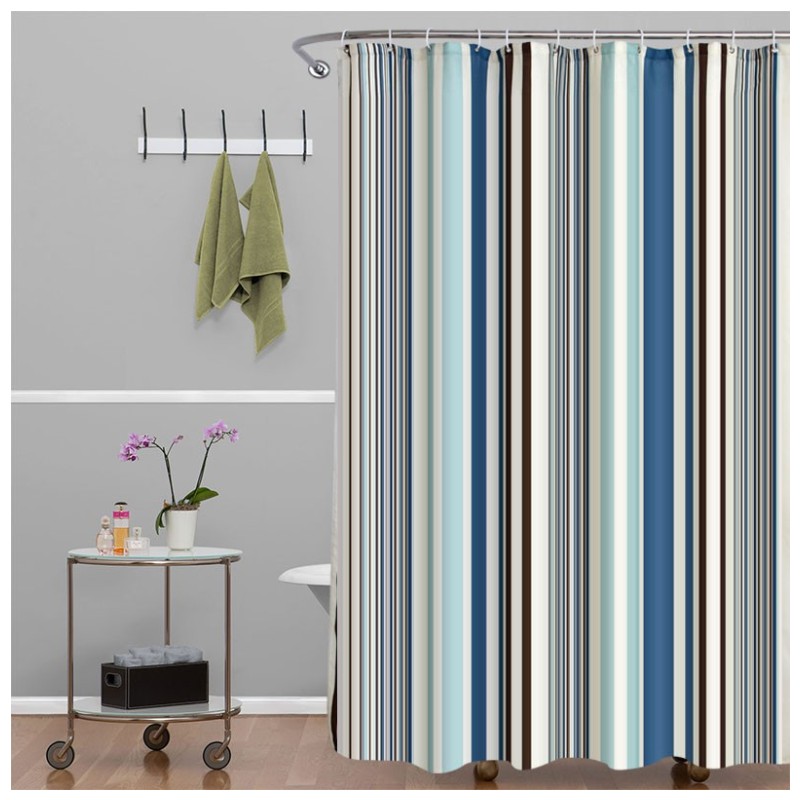 Bath Curtain Suit Makeup Room Curtain Polyester Fiber Bath cord Thickened Waterproof and mildew-proof Bathrooms Bathroom Partition Windows Free