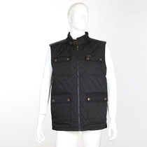 Male outdoor cotton vest waterproof fabric foreign trade export original single European and American famous brand export sample M L code