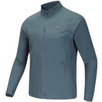 KOLON SPORT Kolon outdoor casual clothing mens sun protection and water repellent camping windproof stand-up collar jacket skin clothing