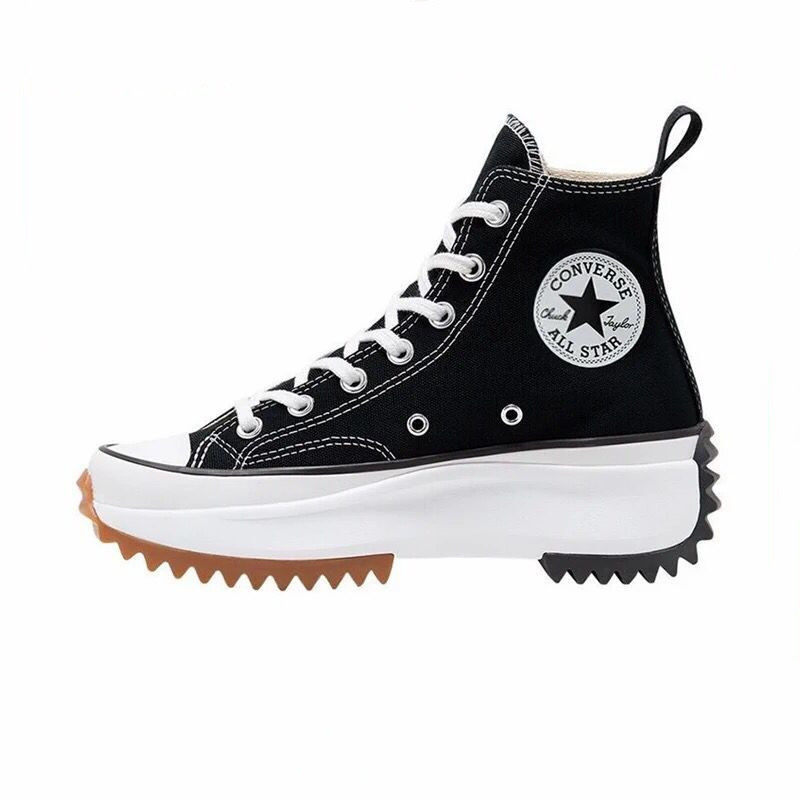 Run Star Hike Classic Low-Top Thick-Soled Canvas Shoes Sports Casual Sneakers for Men and Women 168816C