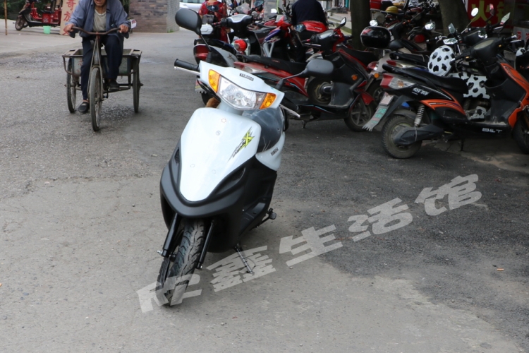 Yamaha Fushun 100X thương hiệu mới xe đạp Fuxi X xe máy nhiên liệu cá tính đầu máy 100cc takeaway xe