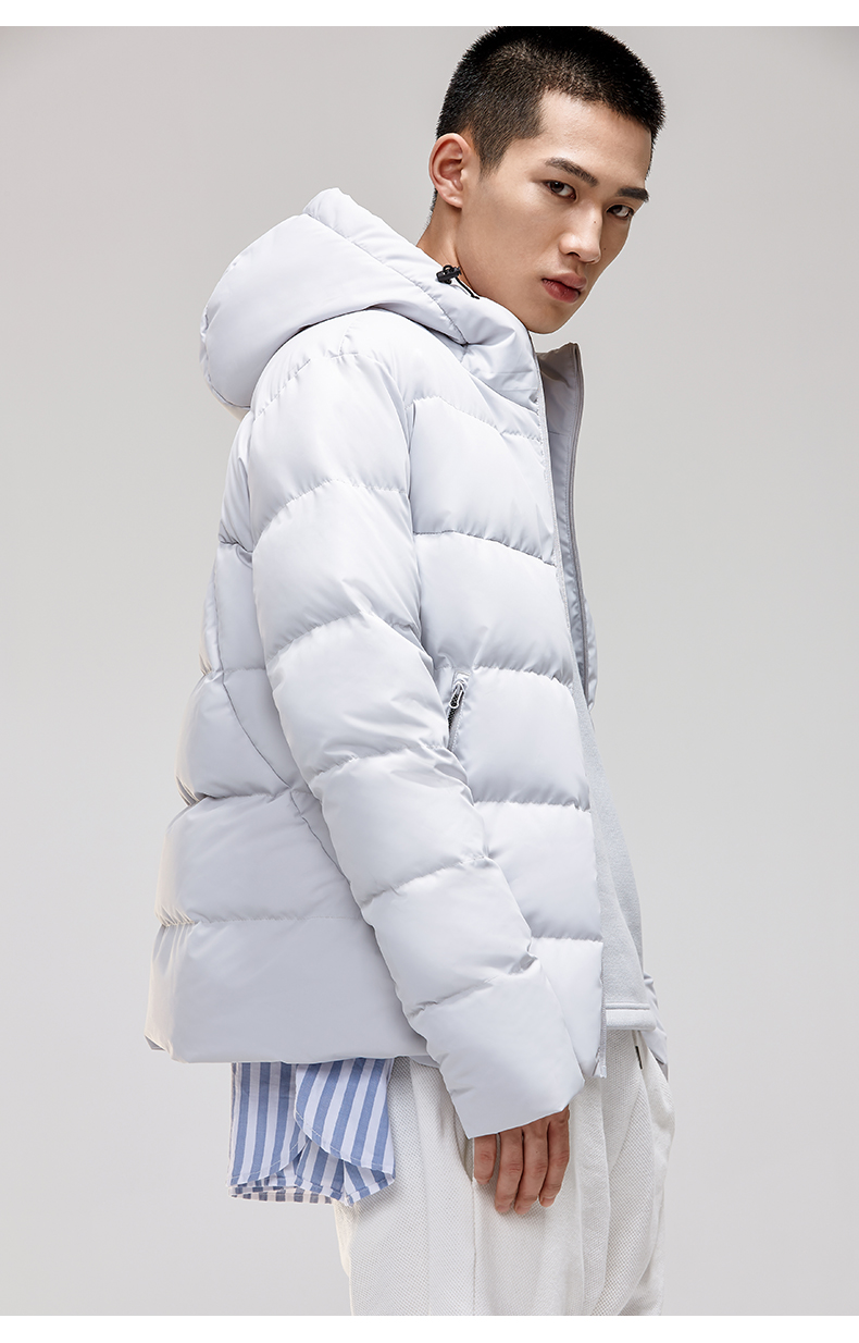 Anta down jacket nam ngắn trùm đầu 2018 mùa đông mới nhẹ ấm nam thể thao xuống áo khoác dày - Thể thao xuống áo khoác áo phao lông vũ nam