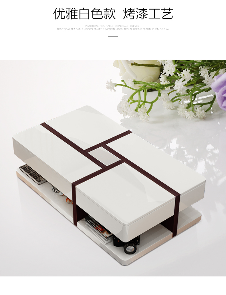 Nordic linh hoạt sáng tạo cà phê nhân tủ bảng TV kết hợp của căn hộ nhỏ bộ đồ nội thất phòng khách hiện đại nhỏ gọn - Bàn trà bộ bàn ghế sofa phòng khách