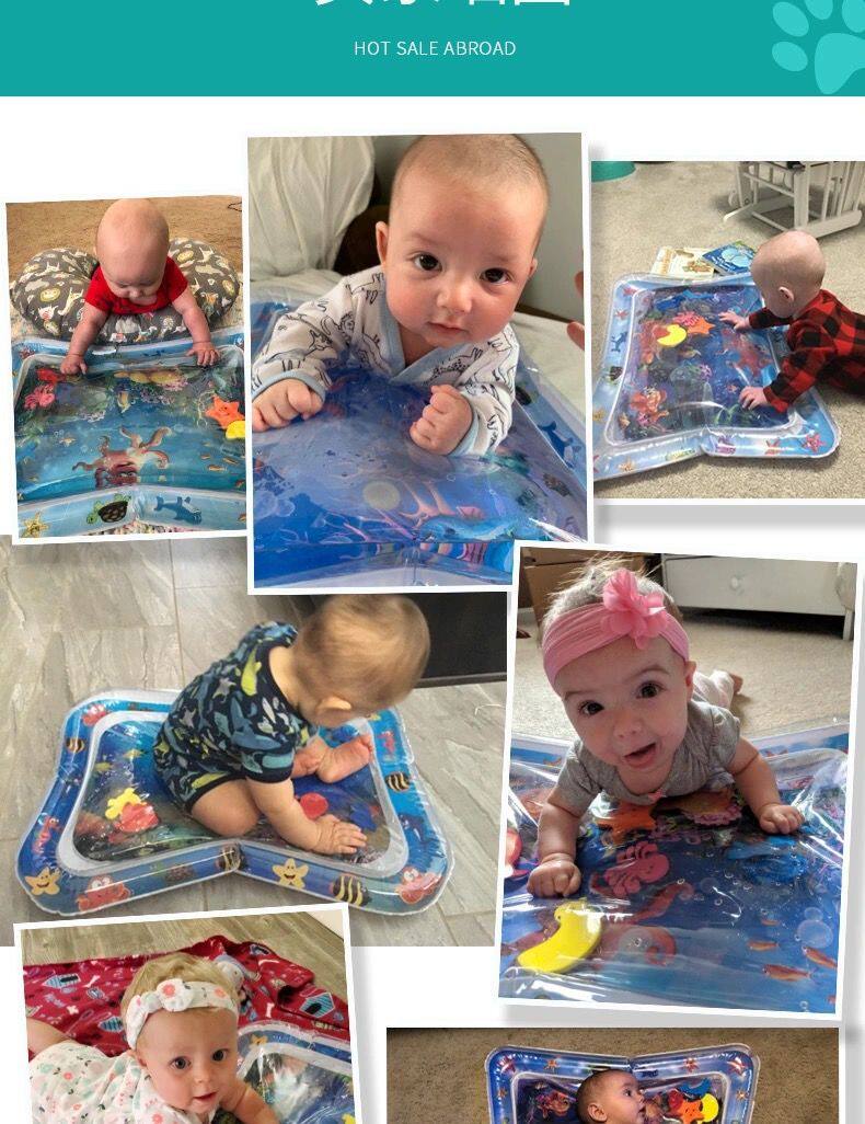 Study climb water climb baby crawling guide toy 0 1 year 6 8 months baby children pat the mat