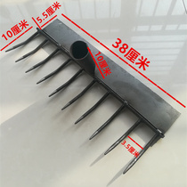 tang rake tools 10 teeth dual-use rake flat land lou cao digging tie pa vegetables flower gardening held rake
