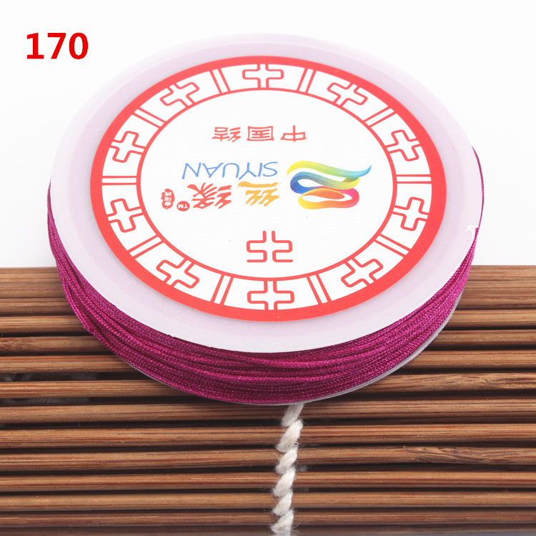 Dây thừng bện dây thừng vòng cổ vòng cổ vòng chân nam và nữ vòng tay thủ công DIY vật liệu Trung Quốc thắt nút dây bện - Vòng chân vòng đeo chân nữ