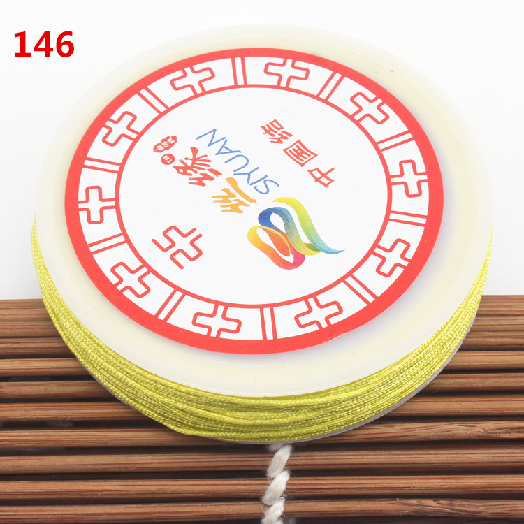 Dây thừng bện dây thừng vòng cổ vòng cổ vòng chân nam và nữ vòng tay thủ công DIY vật liệu Trung Quốc thắt nút dây bện - Vòng chân vòng đeo chân nữ