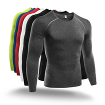pro basketball tights mens sports elastic quick-drying compression long sleeve T-shirt fitness suit Running training fitness suit