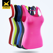 Fashion running training yoga fitness top sports compression vest womens summer perspiration quick-drying fitness clothes