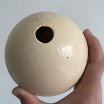 Boutique ostrich eggshell sculptor and beginner preferred pure natural ostrich eggshell
