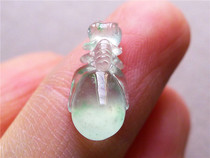 Shengxing Jade natural Myanmar Jade A goods Jade high ice seed floating green light Ant high 0104