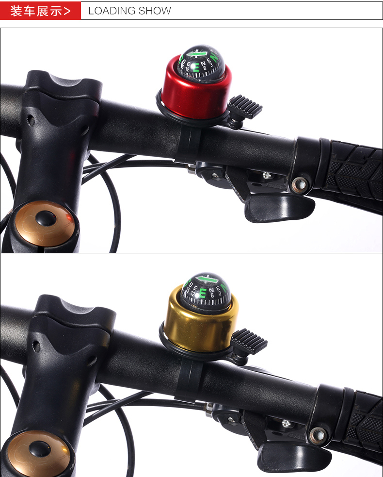 Sonnette de vélo bell Compass MOKE - Ref 1451570 Image 14