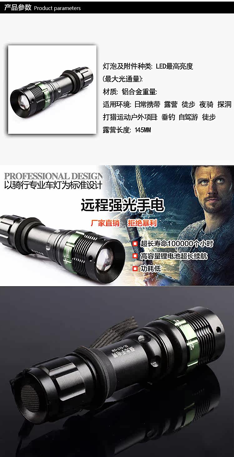 Eclairage pour vélo MOKE - phare - Ref 2400602 Image 7