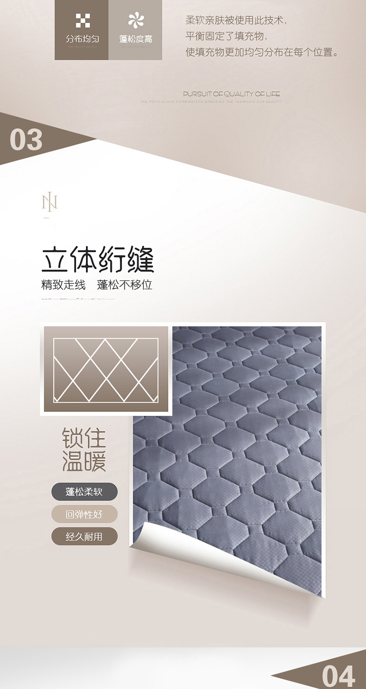 Giường nệm đệm 褥 1,5m giường 1,8 m đệm đôi bọ cạp sinh viên bọt biển ký túc xá 1.2 thảm lót sàn ngủ - Nệm everon khuyến mãi
