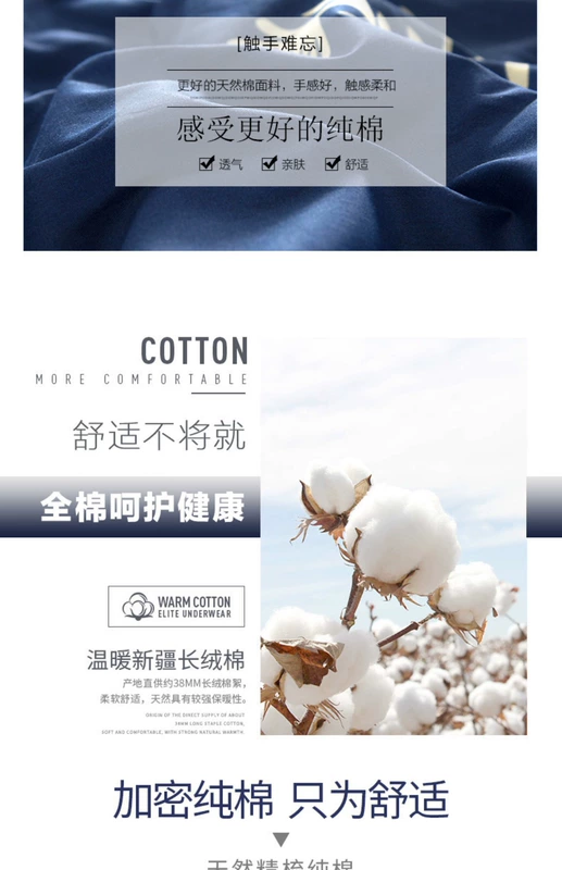 Gudie tấm cotton đơn giản một mảnh đôi mùa thu và mùa đông tấm cotton 1,5 / 1,8 / 2,0m mét người