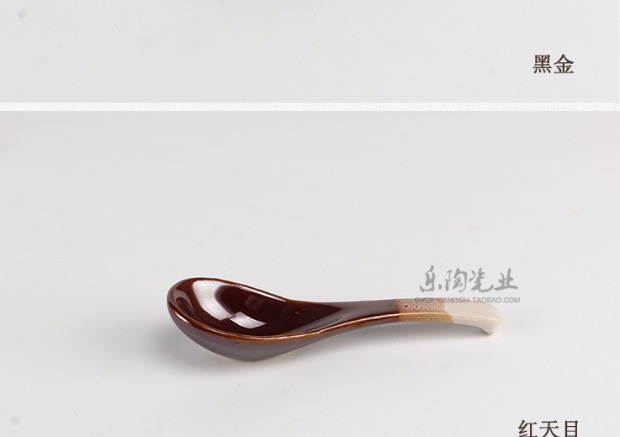 Muỗng tròn khách sạn bộ đồ ăn khách sạn muỗng đất nung muỗng nhỏ muỗng cơm muỗng thanh sứ hơn đồ sứ đất nung bộ đồ ăn đũa ăn cơm