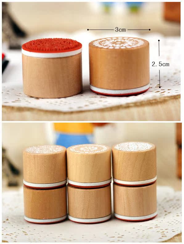 Ấn Độ Henna Hanna phong cách henna vẽ tay bằng gỗ dấu mực pad in tem mẫu - giấy chuyên dụng - Tự làm khuôn nướng khay làm bánh