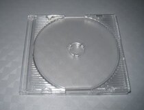 Transparent 8cm CD box 8cm small CD box Three-inch CD box 20 yuan pack 50 4 cents a