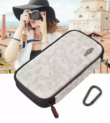 Single-eye filter storage bag hard box portable storage bag running bag hanging bag mountaineering outdoor lens storage bag 6-Piece Bag