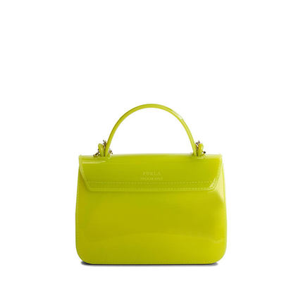 FURLA\/芙拉2018新款迷你手提斜挎包 女士果冻