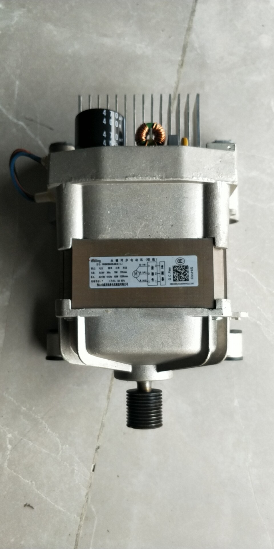 Small swan roller washing machine frequency conversion motor TG100-V120WDG PMSMBW420-08 03L 03L