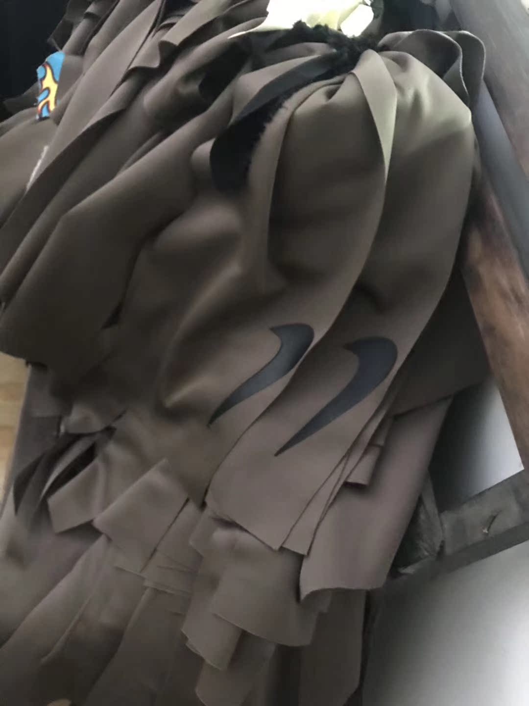 Phiên bản chính xác của Travis Scott Jordan barb thêu thêu quần thể thao bóng rổ giản dị - Quần thể thao quần thể thao ngắn