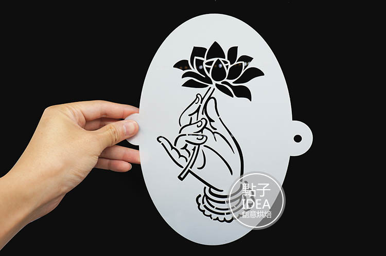 2019 Gói châu Âu rây bột khuôn mẫu bánh mì khuôn nướng khuôn cung cấp bánh nướng thương mại hộ gia đình phun hoa vách ngăn - Tự làm khuôn nướng khay làm kem